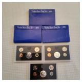 Lb 3Pc Proof sets us coins 1970 40 % silver half S