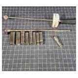 T2 11pc Breaker bar, Craftsman deep wells, Craftsm