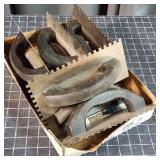 T2 9pc Tile cement Trowels