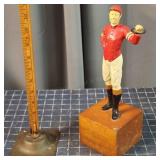 P2 Desktop Lawn Jockey 12" paperweight / bookend