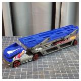 P2 hotwheels Semi with cars