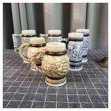 Q3 6Pc Beer steins