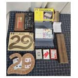 C3 7pc Cards, Cribbage Games, dominos