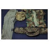 M3 4Pc Pants Military cloths Backpack Shirt
