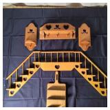 H3 7 Wall mounted Trinket shelves Wood Various siz