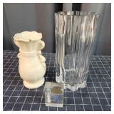 T1 3pc Ceramic Vase, Crystal vase, Promotional hou