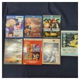 C3 7Pc Ps4 DVD Movies Inclused a 3D pirates of the