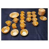 L3 39Pc Set FireKing Cups Saucers