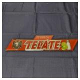 P3 Sign Metal 22 X 5 Tecate Cerveza Tecante tequil
