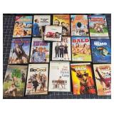 O2 15pc+ Comedy DVDs Bald, Nemo, Board heads, Frat