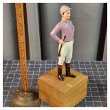 P2 Desktop Lawn Jockey 12" paperweight / bookend