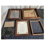 I3 6pc Assorted picture frames