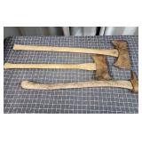 T3 3pc (1) short pick, (2) Double axe,