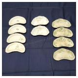 I2 10Pc Porcelain Bone dishes