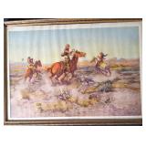 T2 "Sagebrush Sport" Western print Charles Naruon