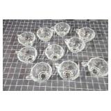 S3 10pc Vintage Punch Glasses