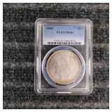 LB Morgan Dollar 1898 Silver PCGS MS 63