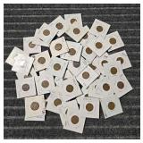 LB 50pc Wheat Pennies Various Dates Collection of