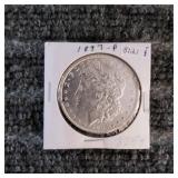 LB Morgan Dollar 1897 P Silver