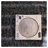 LB Morgan Dollar 1889 Silver