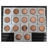 LB 17pc 1oz Copper Rounds Copper Features designs