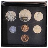 LB proof set Canadian coins 1975 Canadian Proof Se
