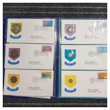 LB proof set Virgin islands 1973 Stamps 1st day ca