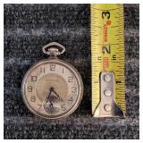 MC pocket watch Mens South bend 14K gold filled 17