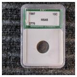 LB Roosevelt Dime 1997 1997 Roosevelt Dime " ANI