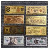 LB 8Pc Funny money trump 2020 million dollar bill