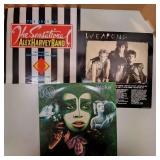 3 music records albums vintage 80