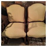 2 furniture primitive antique wood chairs