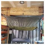 M4 Jungle Hammock bug net upper with zipper at bas
