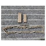 L3 3pc Ingot Pendants Sterling Silver