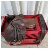 T3 Saddle english Beval Made in england for Beval