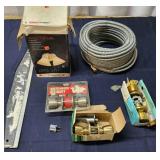 T5 7Pc Light fixture Electrical wire Door knobs