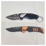 MC 2pc Gerber / Mossy Oak Folding Knives 3" blade