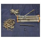 t5 100+pC Allen wrenches Tile cutter Tin flat wren