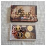 LB Proof set Presidential dollars 2010