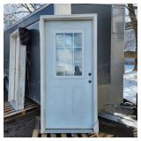 YD pre-hung Exterior Door with blind system