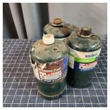 T2 3pc propane Camping canisters *no Shipping*