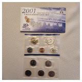 LB Uncircultaed U.S coins 2001 P
