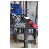 T3 3pc (1) Camp Table, (2) Camp chairs,