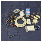 T2 Cable outlests Wall plugs Rc chords