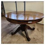 M1 Oak dining table 45" Diameter