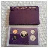 LB Proof set US coins 1991