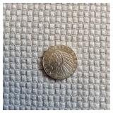 LB Silver round Indian head 1/10 Ounce Silver .999