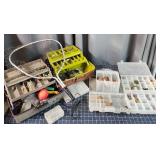 M5 8pc Tackle and Tackle boxes Fishing net and mor