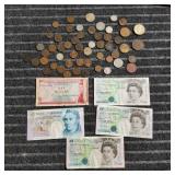 Lb 40+Pc foreign Canadian British Includes 1929 Ki