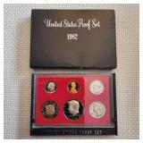 LB Proof set US coins 1982